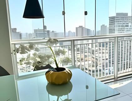 Setor Bueno Apartment | Walk Bueno, ao lado Parque Vaca Brava e Goiânia Shopping