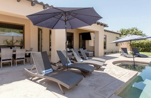 Indio Villa | Walk to Festivals From a Modern Dream House Near La Quinta