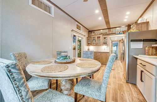Lochmere Cabin | Walk to Lake Beaches: Cabin w/Patio in Belmont!