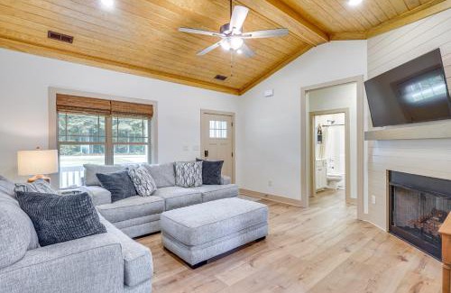 Littleton House | Walk to Lake Gaston Family Home with Yard