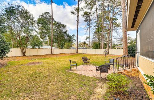 Aiken House | Walk to Powderhouse Polo Fields Aiken Getaway