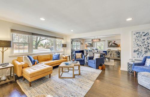 Aiken House | Walk to Powderhouse Polo Fields Aiken Getaway