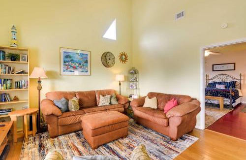 Port Bolivar House | Walk to Sand Home with Deck in Crystal Beach!