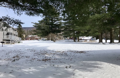 Jeffersonville Condo | Walk to Ski lift with parking and own entrance