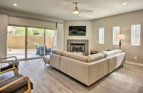 Cave Creek House | Walkable Cave Creek Townhome with Private Patio!