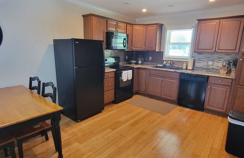 Nauvoo Apartment | Walking Distance to Temple and Downtown Nauvoo! Family Size Apt. W/Full Kitchen