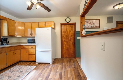 Balsam Lake House | Walking distance to public beach, boat landing, and downtown Balsam Lake