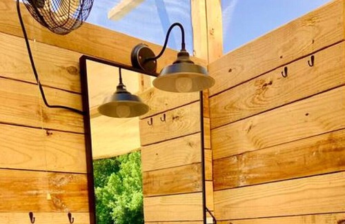 Newport House | Walnut TreeHouse - Dome Tent Over the Creek