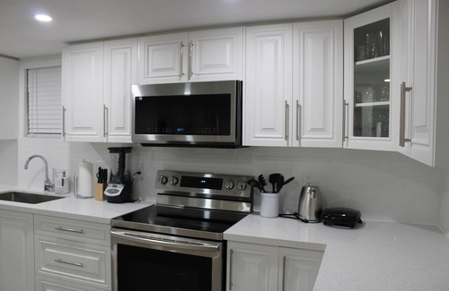 Vaughan House | Warm and comfy basement apartment with all new furniture conveniently