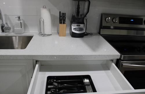Vaughan House | Warm and comfy basement apartment with all new furniture conveniently