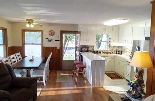 Markville Cabin | Water front cabin with sandy beach, sandy swim area. No stairs to lake.