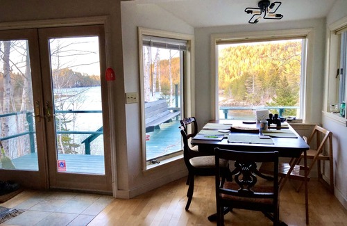 Lubec House | Water front house. A deck you will not want to leave!