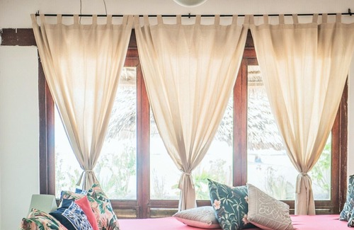 Paje Villa | Water's edge beach house, sleeps 12, Pool, Chef
