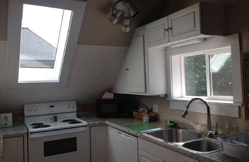 Wiscasset Condo | Water view from a luxury loft