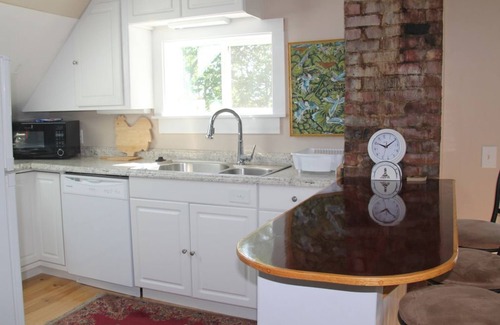 Wiscasset Condo | Water view from a luxury loft