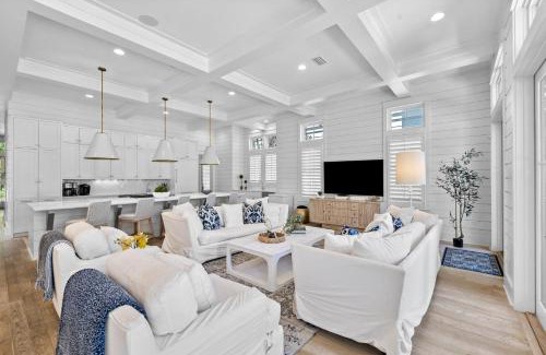 Beach District House | WaterColor Luxury on 30A! 63 Western Lake, Park District, Pool, 7 Bdrms, Slps 16 home