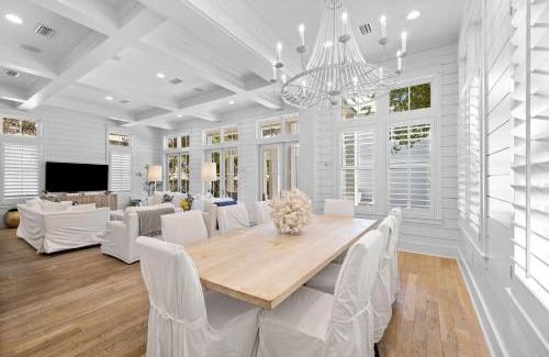 Beach District House | WaterColor Luxury on 30A! 63 Western Lake, Park District, Pool, 7 Bdrms, Slps 16 home