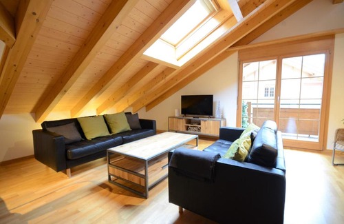 Lauterbrunnen Apartment | Waterfall View Luxury Penthouse