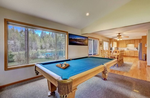 Tahoe Keys House | Waterfront 3BR Home | Dock, Pool Table & Hot Tub!