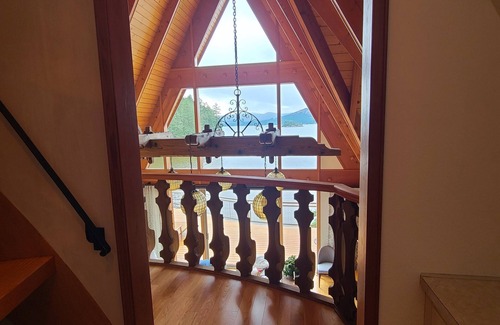 Juan de Fuca Electoral Area House | Waterfront A-Frame with private dock