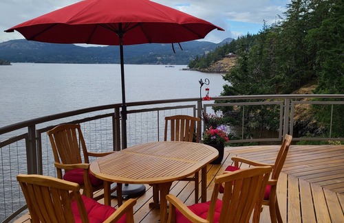 Juan de Fuca Electoral Area House | Waterfront A-Frame with private dock