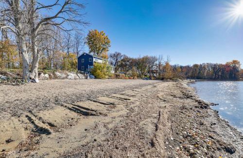 Alburg House | Waterfront Alburgh Getaway with Private Beach!