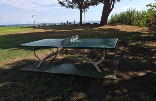 San-Nicolao Apartment | Waterfront apartment with pool and private beach access.