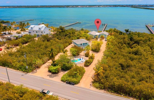 Little Torch Key House | Waterfront Beach Houses with Dock & Heated Pool!