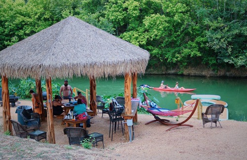 Sutherland Springs Cabin | Waterfront Cabin with Kayaking, Paddle boarding, Pool, Hot Tub & more! - RC2
