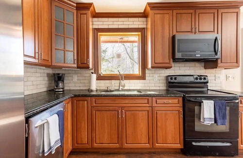 Liberty House | Waterfront Catskills Retreat on 2 Acres with Lots of Amenities, Close to Town
