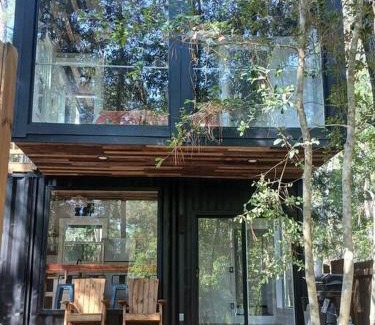 Waller House | Waterfront Container House In A Magical Forest!