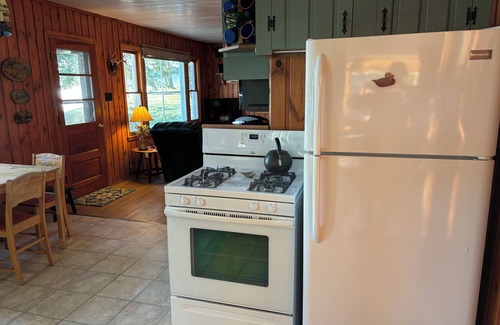 Crosslake Cabin | Waterfront Cottage on Beautiful Goodrich Lake with kids vintage bunkhouse.