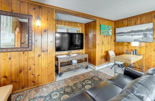 Six Lakes House | Waterfront Cottage with Dock and Views in Six Lakes!