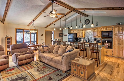 Fifty Lakes House | Waterfront Fifty Lakes Home w/Dock & Kayaks!