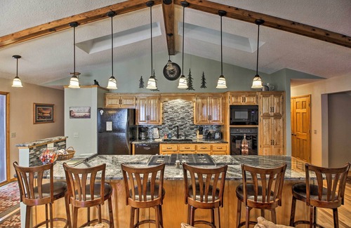 Fifty Lakes House | Waterfront Fifty Lakes Home w/Dock & Kayaks!