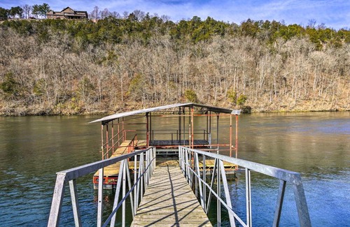 Hollister House | Waterfront Hollister Retreat with Dock and Game Room!