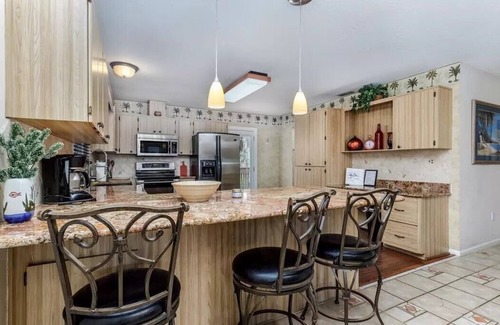 Woods N Waters House | Waterfront Home Easy Gulf & River/springs Access Panoramic Views With Kayaks