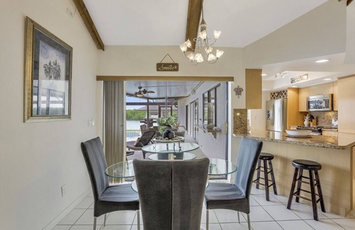 Marco Island House | Waterfront home on key lot w/pool/view of river