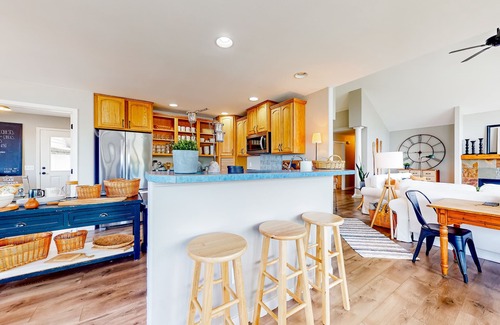 Shelton House | Waterfront home with 115' of private beach, 4 kayaks, firepit & stunning views