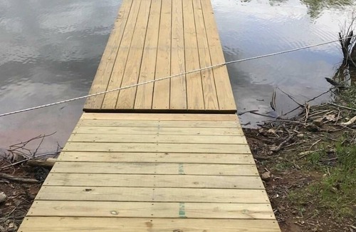 Merifield Acres Cottage | Waterfront lake cottage with NEW private dock (accommodates 2 boats)