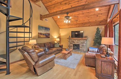 Scranton House | Waterfront Lake Dardanelle Home with Dock and Fire Pit