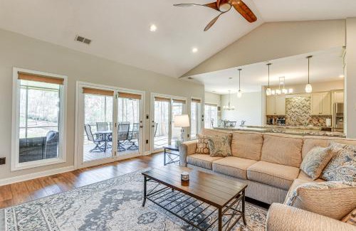 Terrell House | Waterfront Lake Norman Retreat with Dock and Hot Tub!