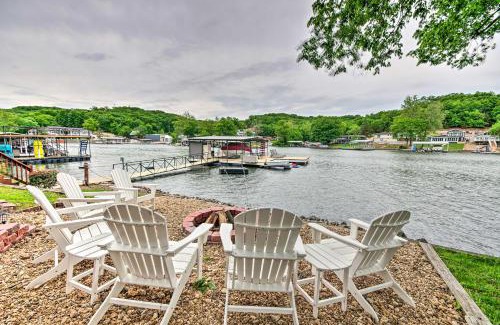 Lake Ozark House | Waterfront Lake Ozark Home with Decks, Fire Pit