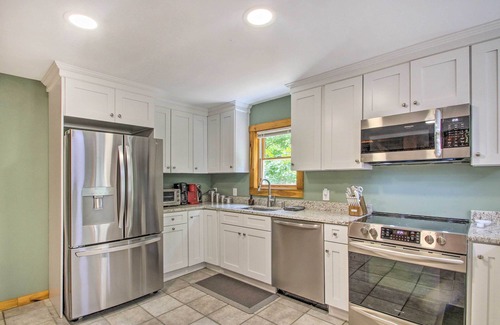New Durham House | Waterfront Lakes Region Home on Private Cove!