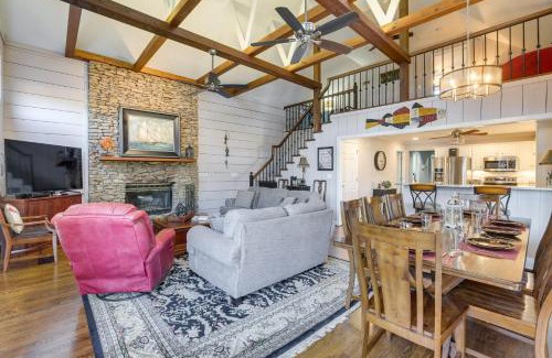 Shelby House | Waterfront Lay Lake Retreat with Dock and 3 Piers!