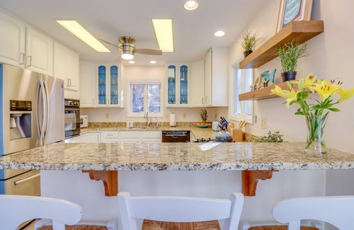 Chesapeake Ranch Estates-Drum Point House | Waterfront Lusby Retreat w/Deep-Water Dock & Slip