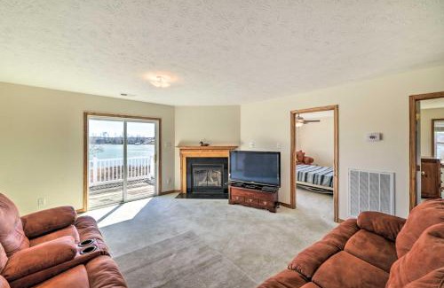 Mount Holly House | Waterfront Montross Home with Private Boat Slip!