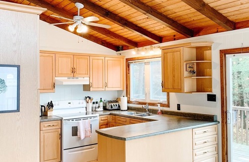 Severn Cottage | Waterfront Muskoka Cottage with Large Dock, Fire Pit & Gorgeous Sunsets