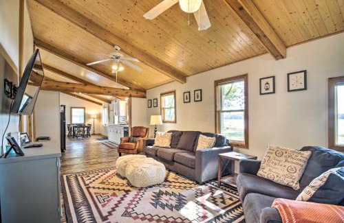 Onamia House | Waterfront Onamia Retreat with Dock and Fire Pit!