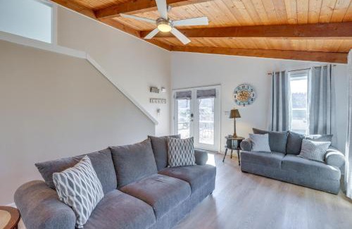 Shelby House | Waterfront Shelby Home with Fireplace and Scenic Decks